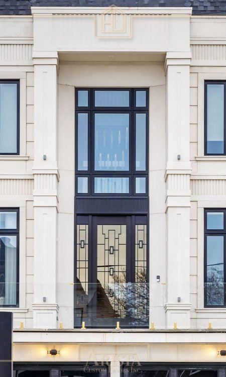 Arista Single Exterior Door with Sidelight B1824