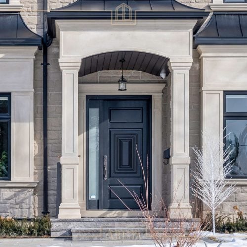 Arista Single Exterior Door with Sidelight B1963
