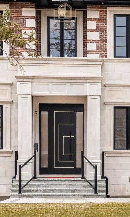 Arista Single Exterior Door with Sidelight B2112